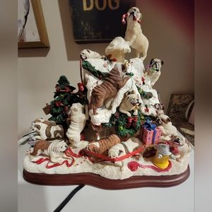 English Bulldogs Retired Danbury Mint